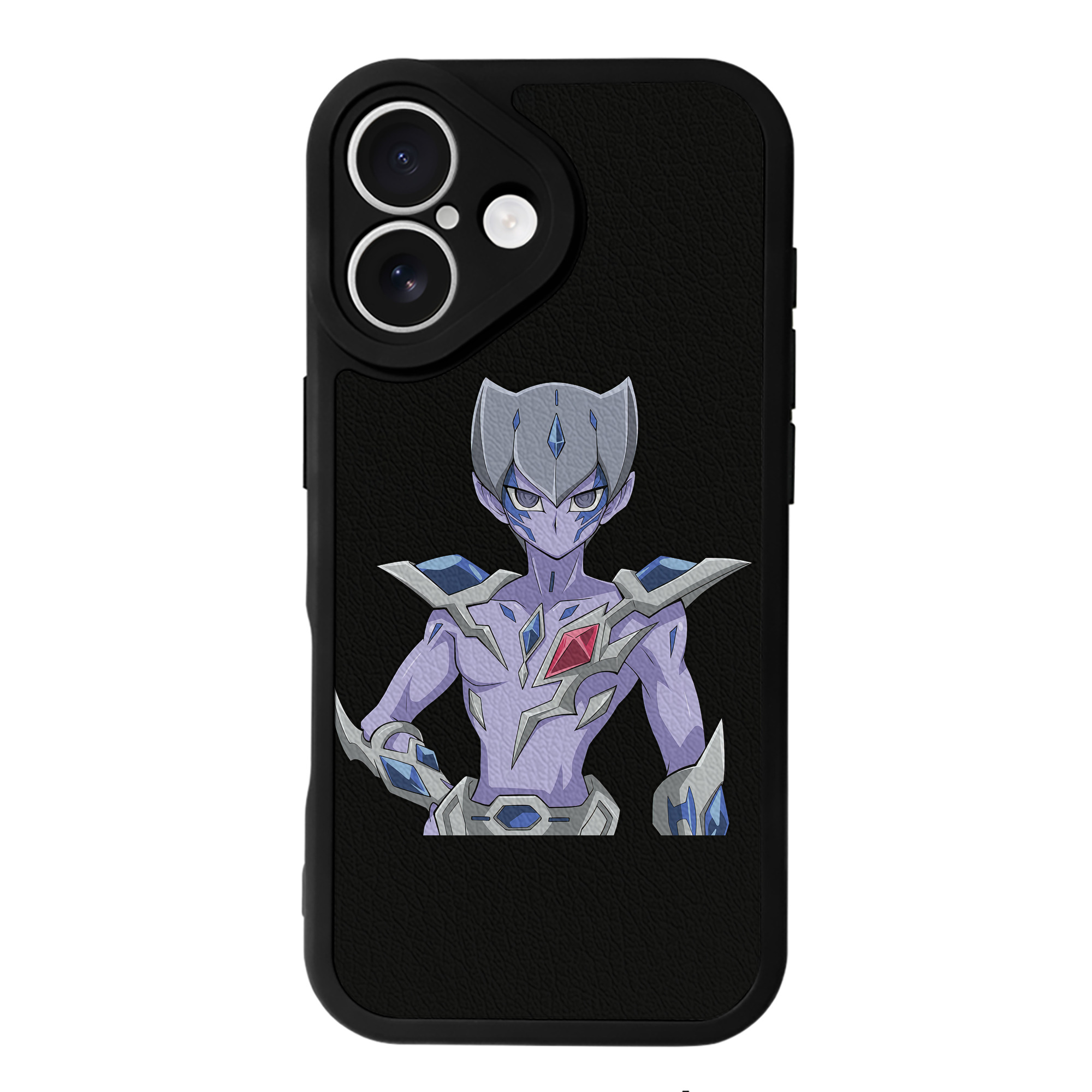 遊☆戯☆王 Yu-Gi-Oh! 【iPhone 16シリーズ対応】シリコンスマホケース（レザー調） 材質：シリコン